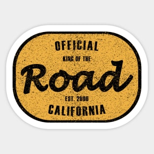 Official King of the Road Sticker